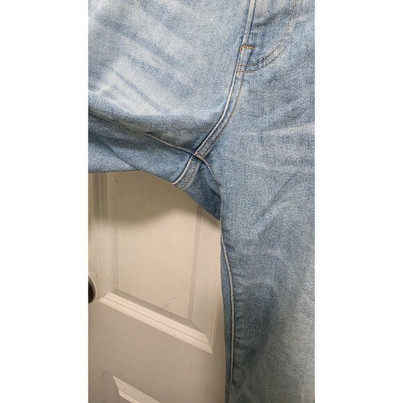 Express Men's Light Wash Denim Jeans Size 36 x 30 Slim Fit Stretch - Picture 7 of 8